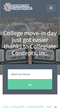 Mobile Screenshot of collegiateconcepts.net